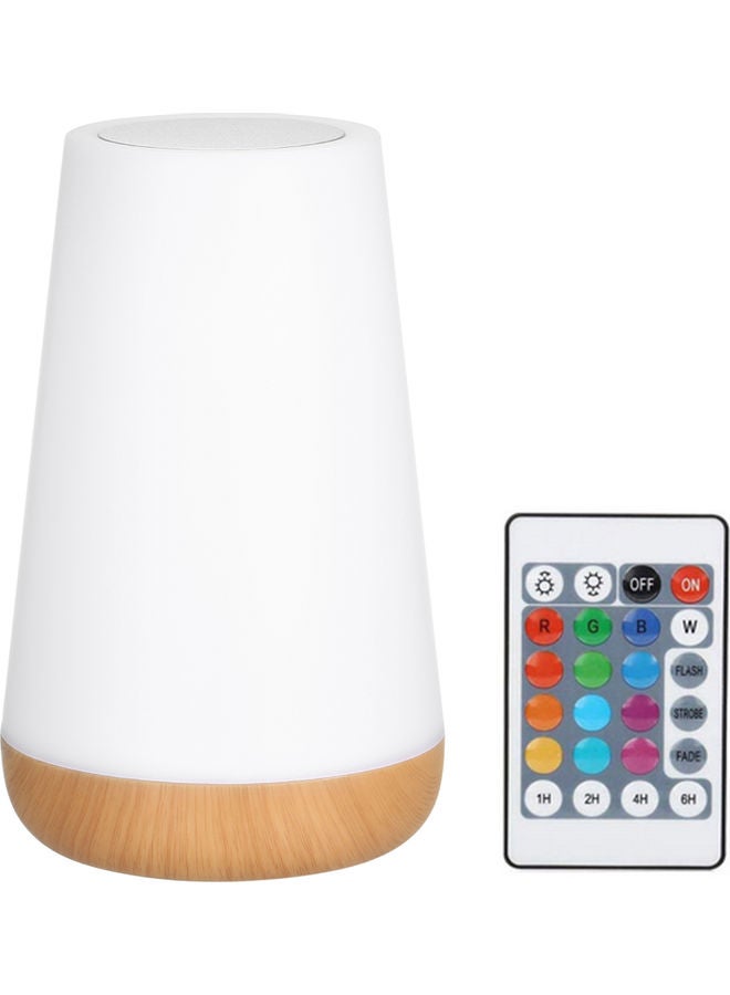 Touching Control Table Lamp with Colourful Changing Light Beige/White - Image 1