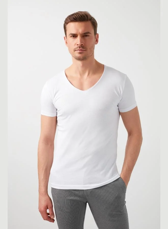 Buratti  Buratti Cotton Slim Fit Crew Neck Printed 3-Pack T Shirt Men's T-SHIRT 541S31 for Men | Best Price UAE