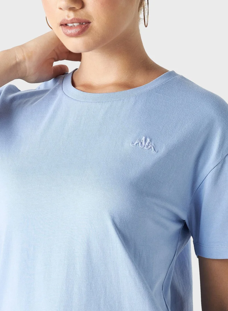 Kappa Logo Embroidered T-Shirt