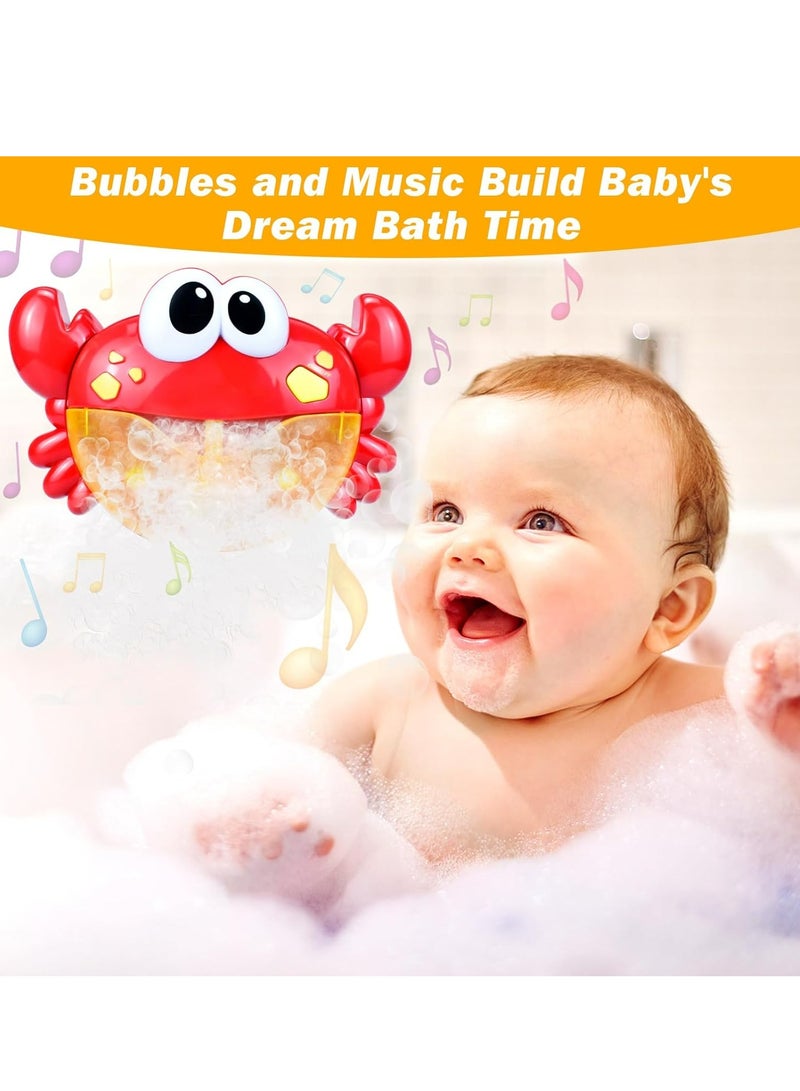 إسكدنيا ألعاب الحمام للأطفال، آلة الفقاعات الحمام بصمة السرطان للأطفال والأطفال الصغار، ألعاب الدش، مع جوقة، هدايا ممتعة للأولاد والبنات - Image 2