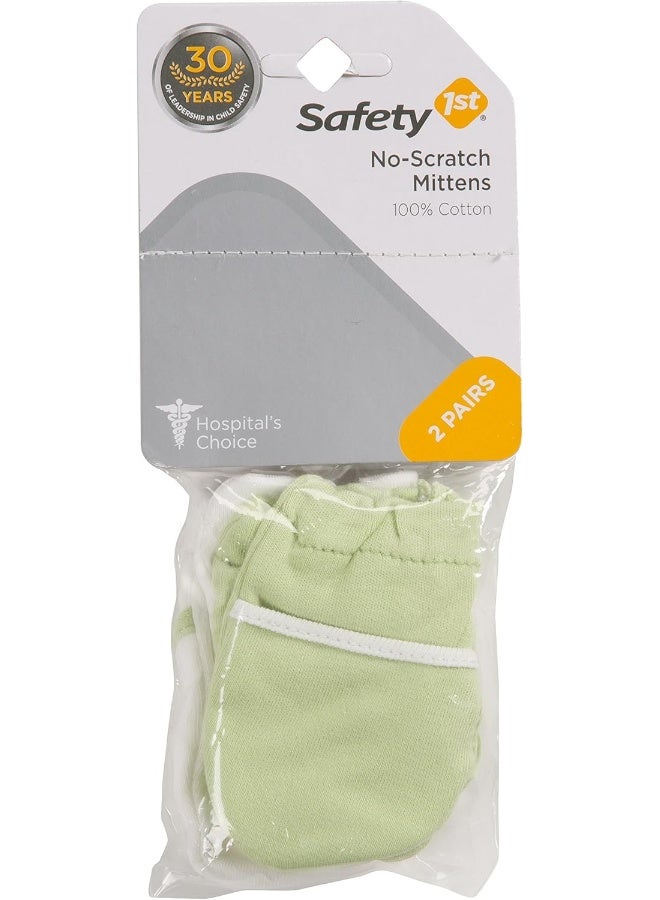 Safety 1st No Scratch Mittens, Green - Image 4