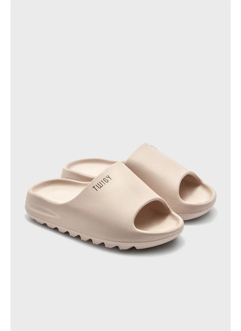 تويجي Space Women's Slippers Beige 37/41 ZZ0930