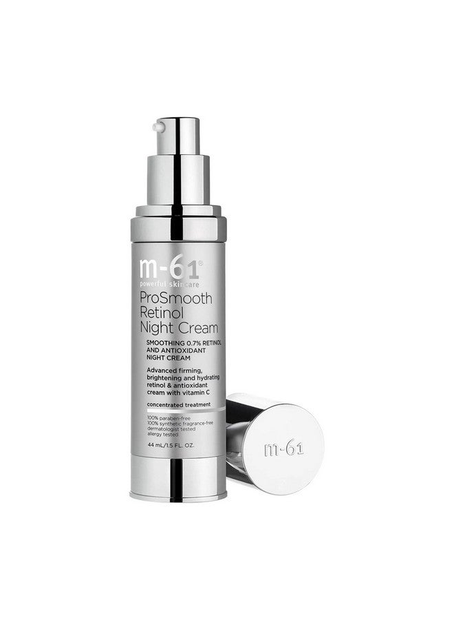 m-61 ProSmooth Retinol Night Cream - Advanced firming, brightening and hydrating 0.7% retinol and antioxidant night cream with vitamin C - Image 1
