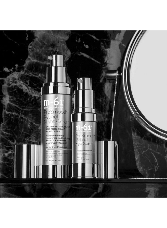 m-61 ProSmooth Retinol Night Cream - Advanced firming, brightening and hydrating 0.7% retinol and antioxidant night cream with vitamin C - Image 4
