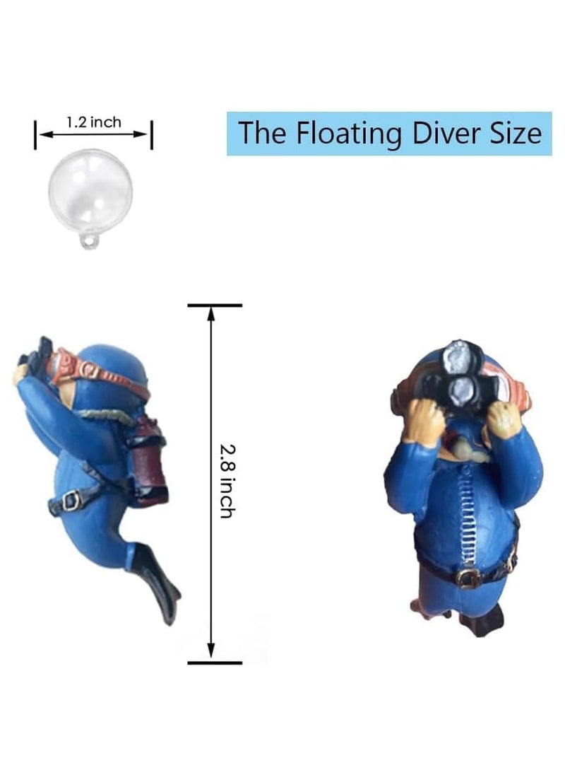 Floating Fish Tank Decorations 3 Pack Aquarium Decorations Lovely Diver Fish Tank Decorations Floating Device Fish Tank Accessories Suitable for All Kinds of Fish Tanks - pzsku/Z46ECF54612B6FF418C09Z/45/_/1701249838/0123e6c4-4aeb-47ec-8c15-552978847e92