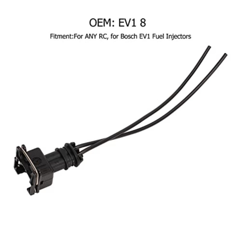 Fuel Injector Connector Wiring Plug Clips EV1 8 with Cut Splice, Fit for ANY RC, EV1 Fuel Injectors - Image 2