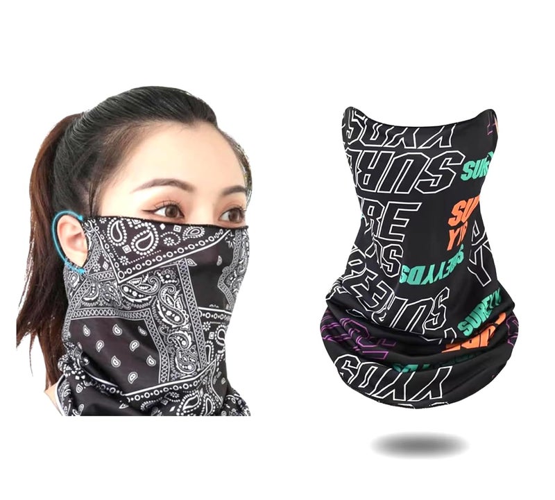 Future Tabs Store Future Tabs Sun UV Protection Face Cover Scarf Mask Neck Gaiter Breathable Windproof Bandana Neck Gaiters - Image 1