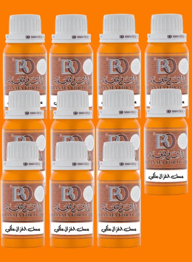 بانافع 11 قطع بانافع للعود زيت عطرية مسك الغزال ملكي - Image 1