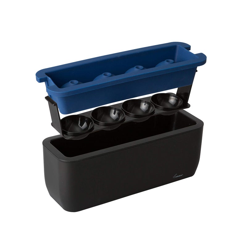 Rabbit Clear Ice Sphere Mold Tray BlueSlate