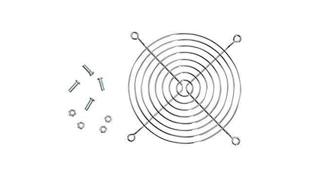 PGSA2Z 120 mm CPU Cooling Fan Grill (Silver) - Image 1