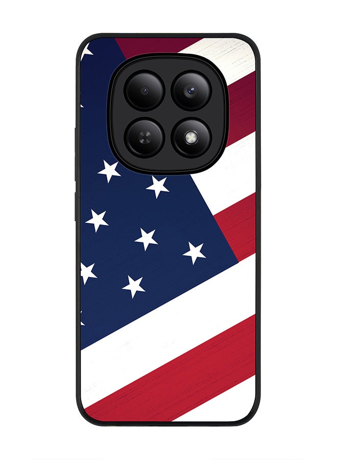 For Xiaomi Redmi Note 15 4G Case,Slim fit Camera Protection, Shockproof Thin Phone cover  - Flag Of US