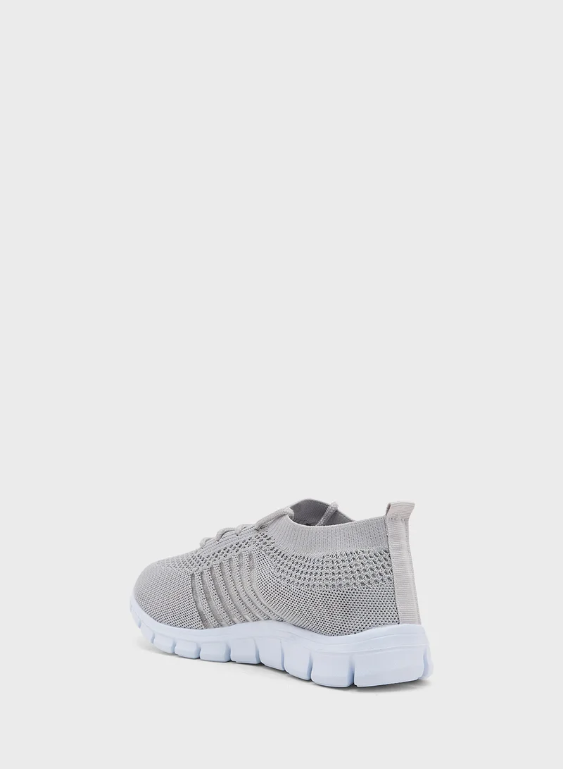 جينجر Knitted Sneaker