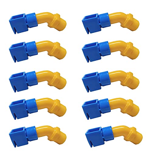 Aerowell Solar Panel Cleaning Sprinkler Shower PVC Set of 10 pcs (1/2 inch,Standard Size) Short - Image 1