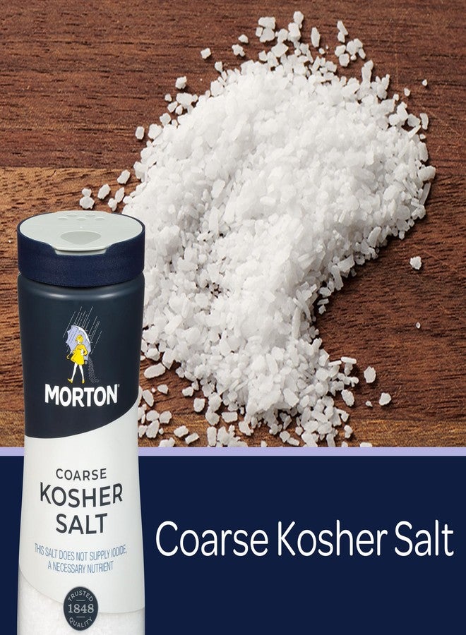 Morton Coarse Kosher Bottle, 1Lb, 2 Pack - Image 2