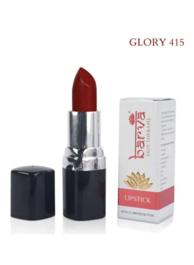 Barva Simple Makeover Kit – Ghee Enriched Makeup Combo | BB Cream 10ml, Kajal, Beige Foundation 9g & Lipstick (Glory 415) 4.3g | Complete Makeup Kit for Women | Daily & Travel Use - Image 3