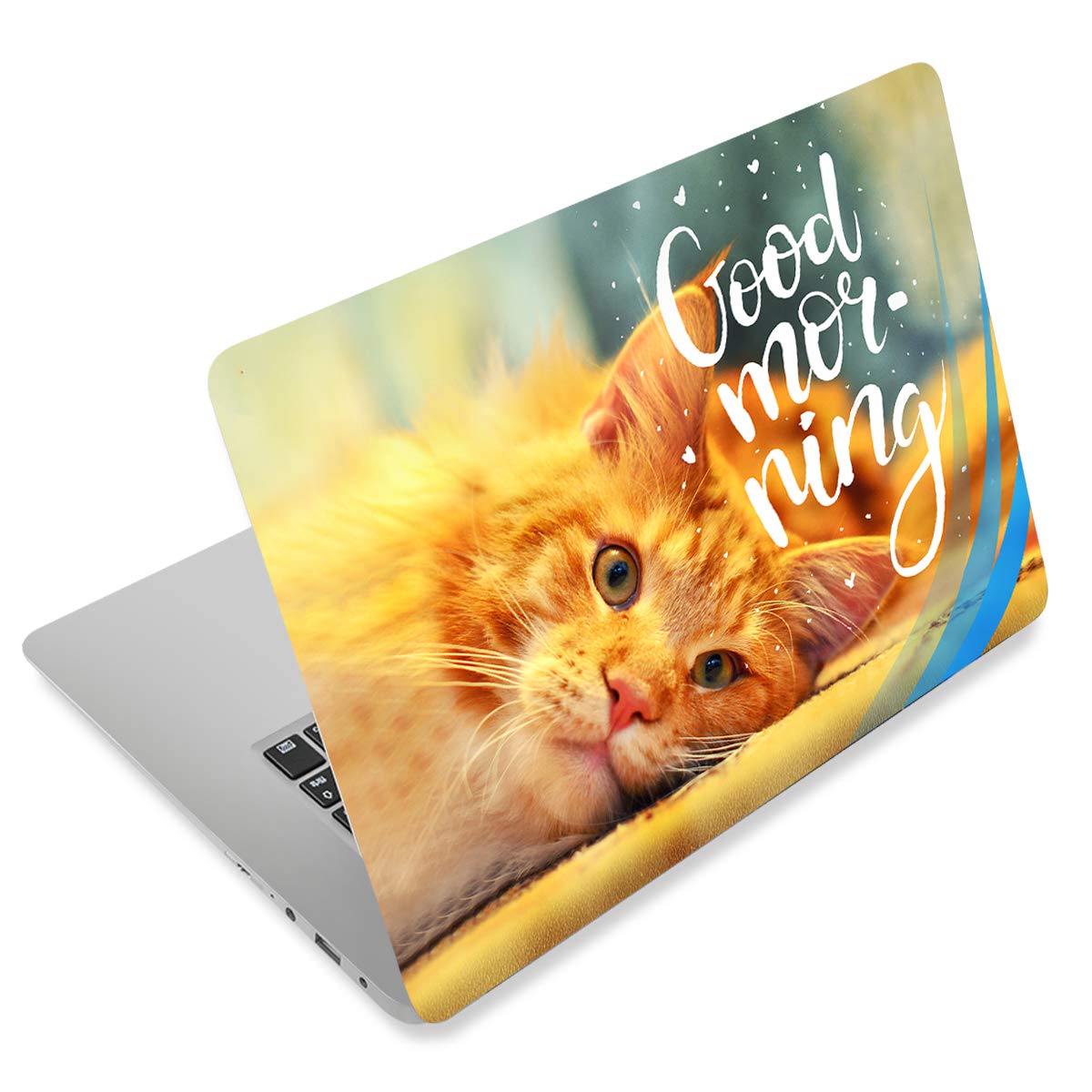 Cat 11.6 13 13.3 14 15 15.6 inches Netbook Laptop Skin Sticker chromebook Skin Reusable Protector Cover for Laptop Notebook FY-NEK-20