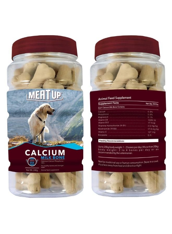 Calcium Bone Dog Treat (Buy 1 Get 1) 2 x 240g