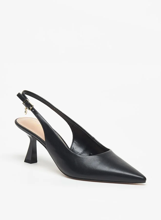 سيليست أحذية نسائية بكعب عريض وإبزيم