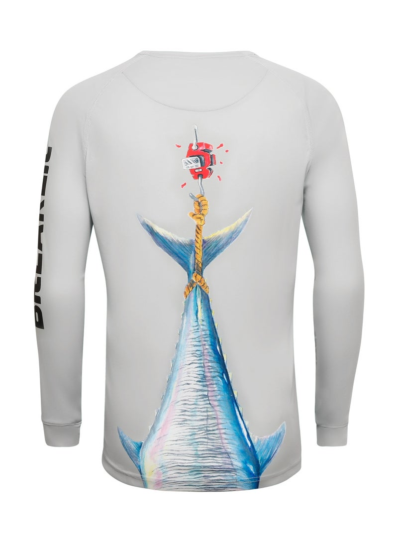 Qassar Kingfish Record Breaker - Grey - Image 1