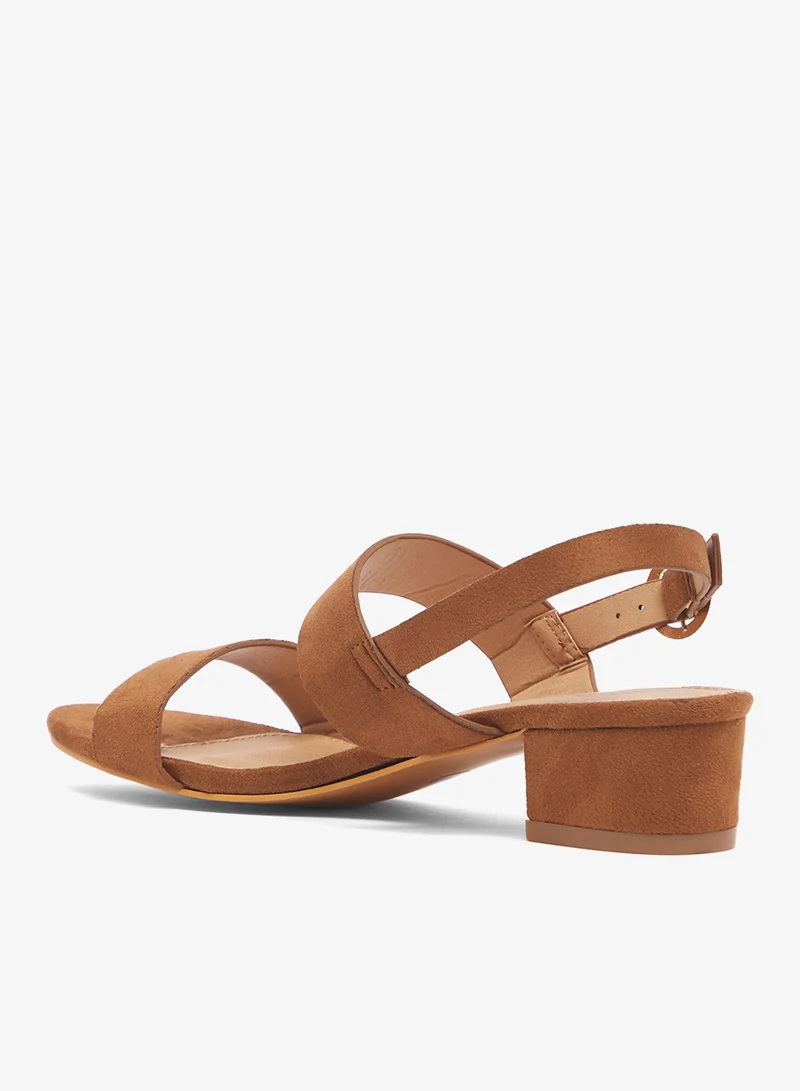 سافانا كولكشن صندل مسطح بكعب منخفض