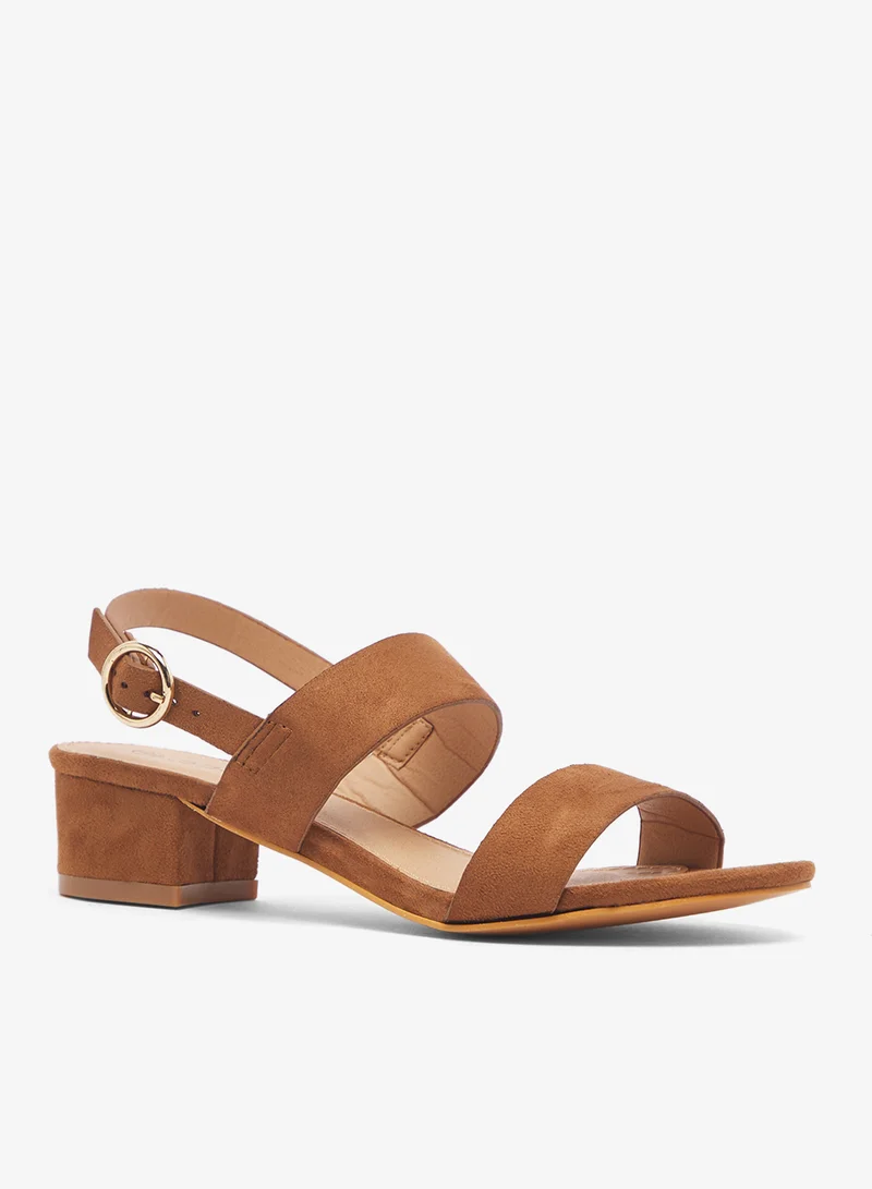 Savannah Collection Low Wedged Flatform Sandal