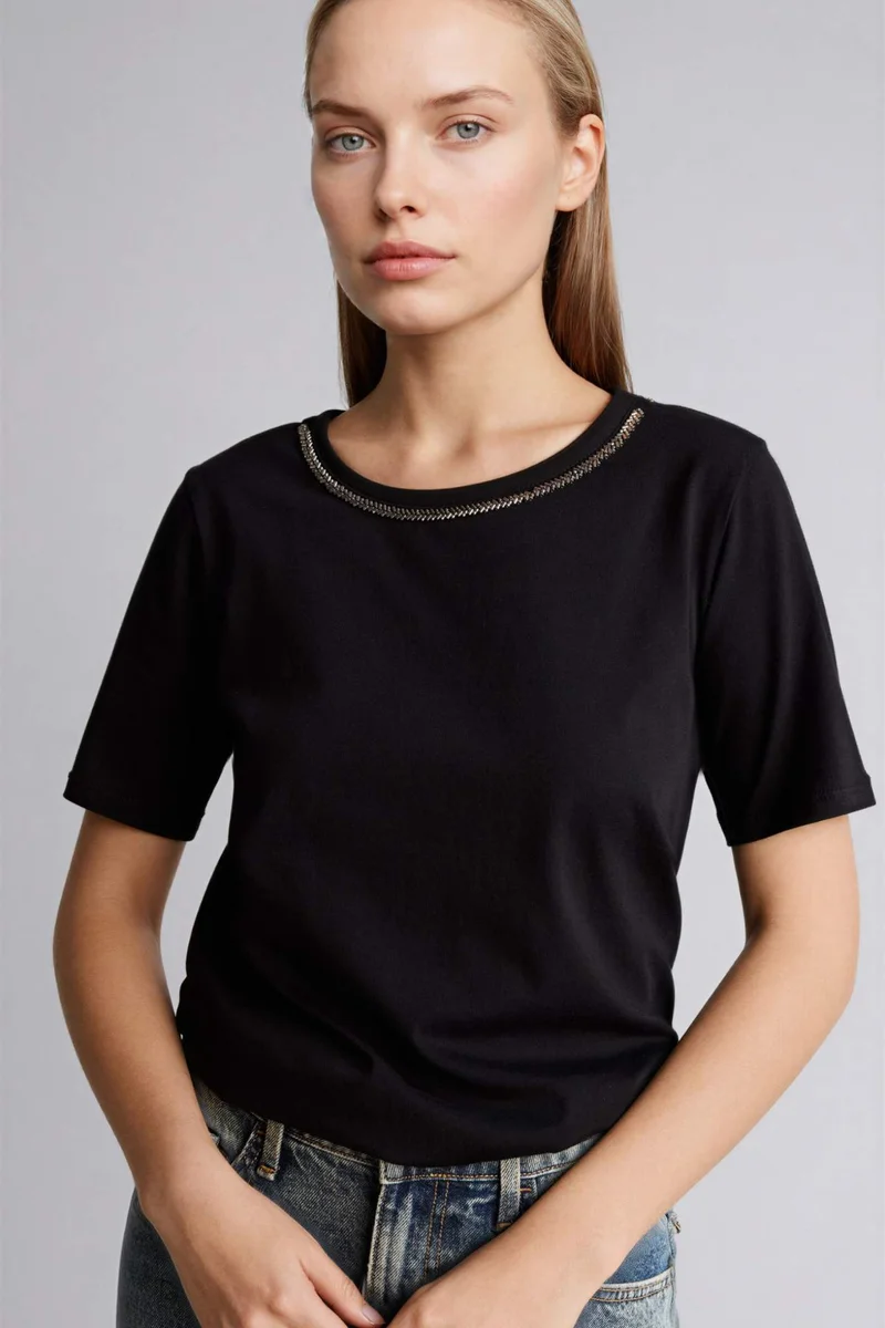 Defacto Crew Neck Short Sleeve T-Shirt