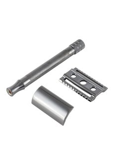 Merkur Merkur Double Edge Safety Razor, Straight Cut, Extra Long Handle, Black PVD Coated, 1 ct.  - Image 5