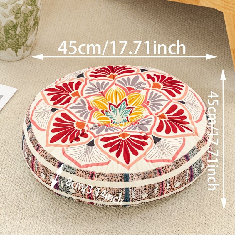 Bohemian Style Thickened Warm Soft Cushion For Home Office Use Long Hours Sitting - Image 3