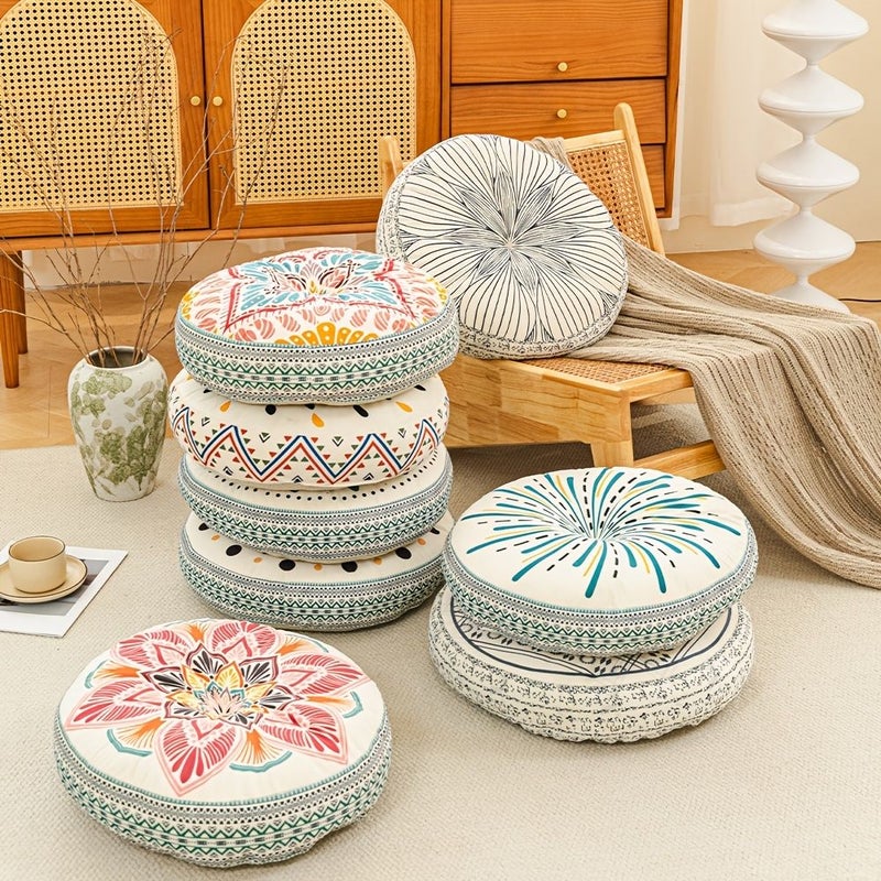 Bohemian Style Thickened Warm Soft Cushion For Home Office Use Long Hours Sitting - Image 4