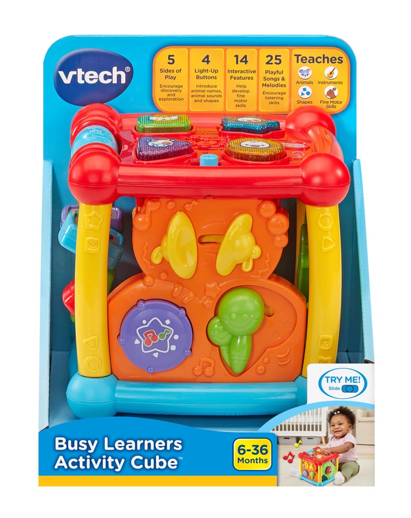 vtech مكعب النشاط للمتعلمين المشغولين من VTech، متعدد الألوان - Image 4
