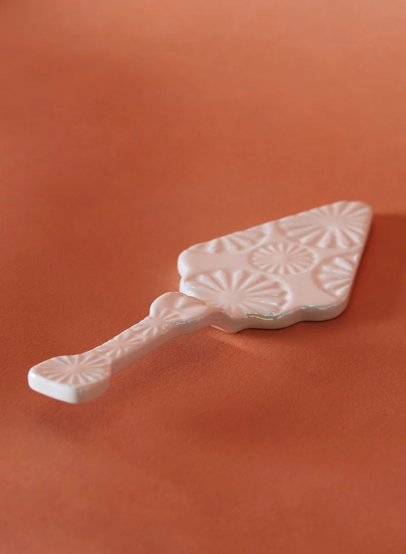 Anthropologie Home Aurora Pie Slice Server