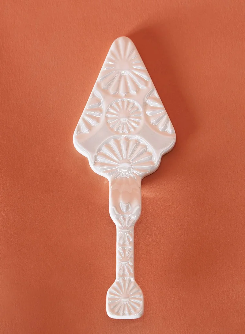 Anthropologie Home Aurora Pie Slice Server