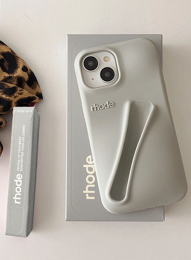 rhode Peptide Unscented Lip Tint with Matching Summer Mobile Case for iPhone 15-16-17 Pro and Pro Max, Secure-Fit Silicone Case with Lip Gloss Holder, Stylish Packaging and Convenient Design for Easy Touch-Ups On the Go - Image 2