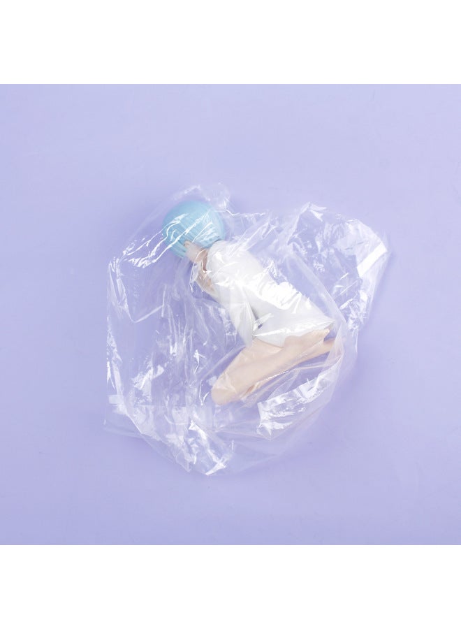 Solid PVC White Shirt REM Cake Decoration Hand-made Scene Decoration Ornaments-Color:Solid Pvc White Shirt REM  - Image 4
