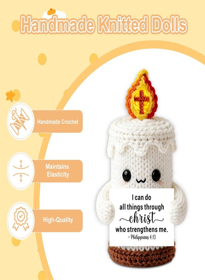 TI-EDC Confirmation Gifts for Teen Girls Boys, Easter Basket Stuffer Baptism Gifts for Girl Boys Teens Cross Religious Candles Doll Crochet Gift Bible Stuff Faith Based Church Bulk, First Communion - Image 3