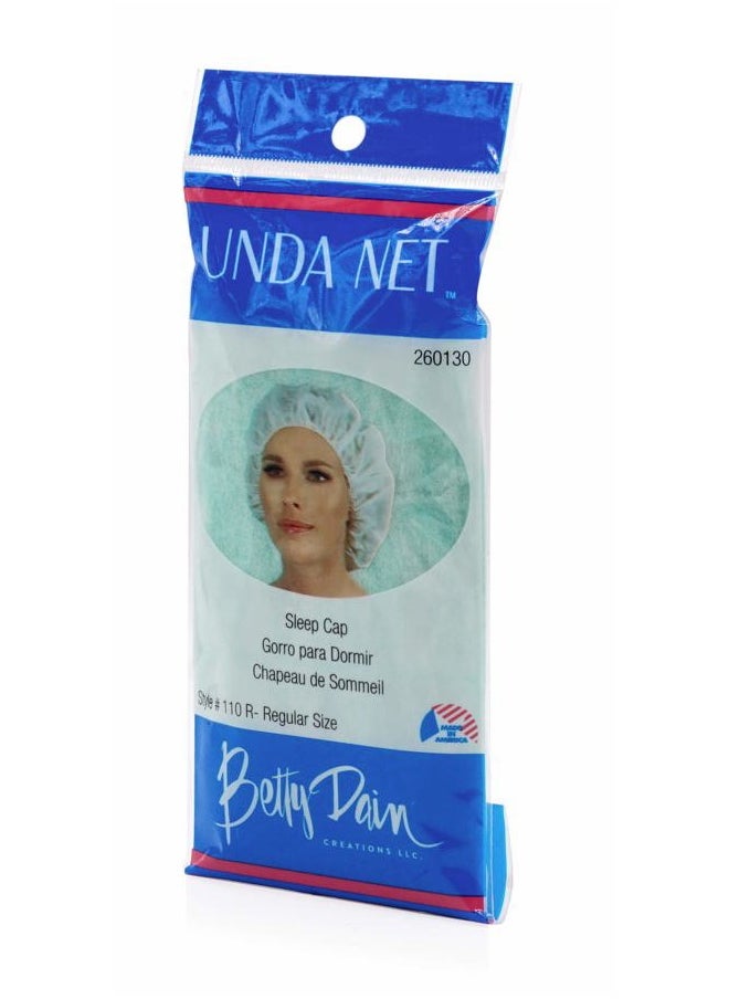Betty Dain Unda Net Sleep Cap / Hairnet, Non-Woven Breathable Fabric, Protects Hair While You Sleep, Ideal for Industrial and Food Service Environments, Standard, 24 Per Pack  - Image 2