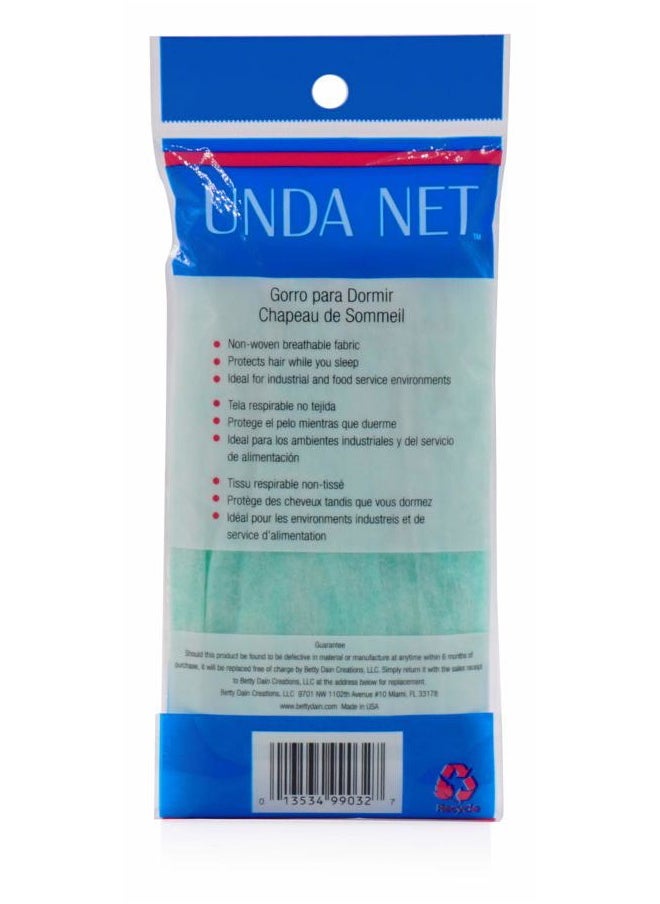 Betty Dain Unda Net Sleep Cap / Hairnet, Non-Woven Breathable Fabric, Protects Hair While You Sleep, Ideal for Industrial and Food Service Environments, Standard, 24 Per Pack  - Image 3