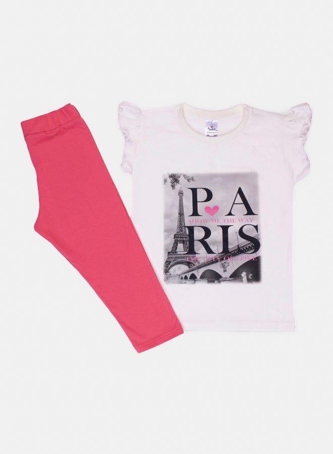 Printed Girls Pyjama