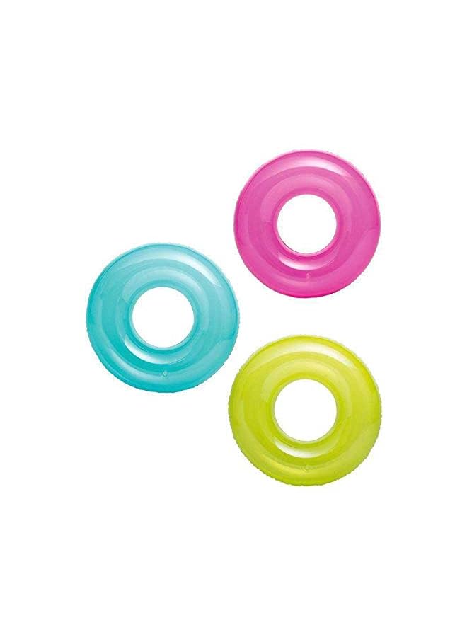 INTEX أنابيب شفافة، للأعمار من 8 سنوات فما فوق، 3 ألوان - Image 2