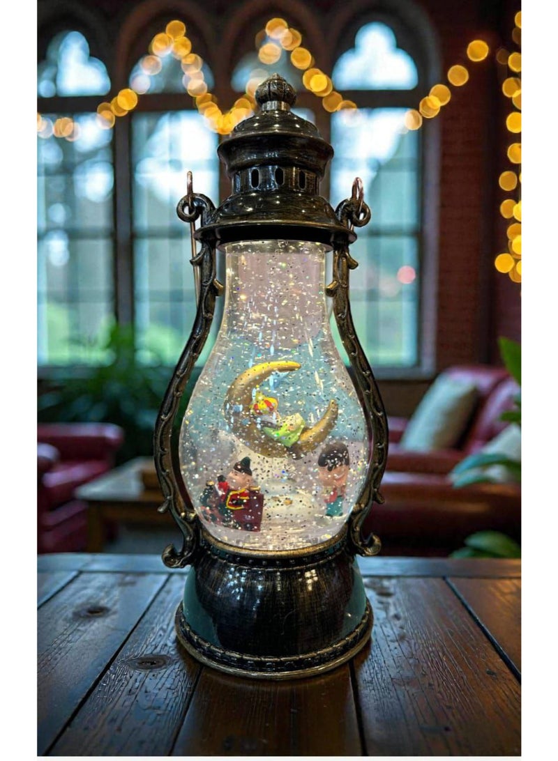 A breathtakingly elegant lantern with a classic design, featuring beloved Fananees characters and shimmering glitter that fills the space with a warm and inviting atmosphere.  A wonderful decorative piece that adds a touch of joy and fond memories to your home or office, and makes a perfect and unique gift that captures the spirit of the holy month.