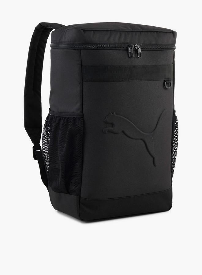 PUMA Logo Embossed Backpack For Kids 8-13 Years With Laptop Compartment - Image 1