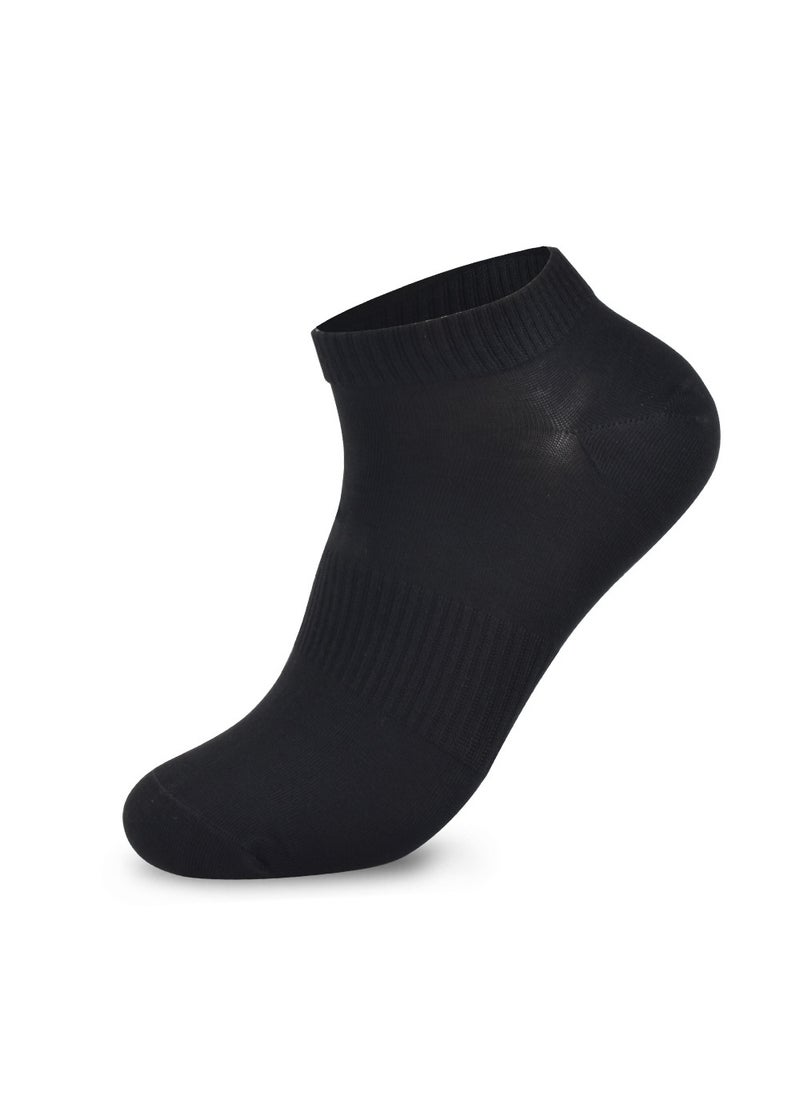 Generic - Spring new socks mens socks Xinjiang cotton mens sports boat Socks antibacterial deodorant socks sweat-absorbent solid color breathable Light gray - Image 1