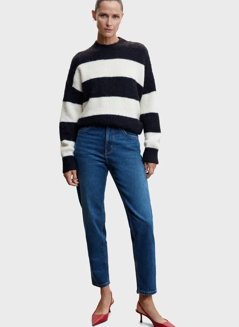 MANGO High Waist Jeans