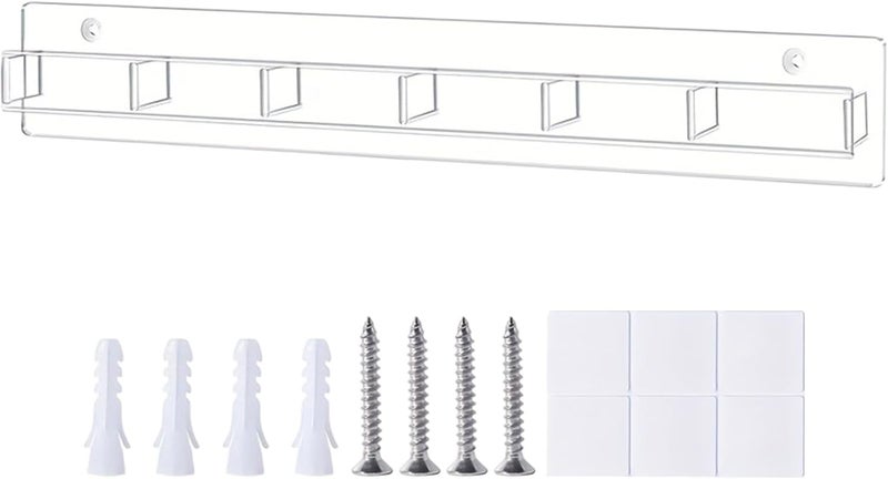 Eyeglasses Holder Organizer Wall Mount Eyeglasses Display and Eyeglasses in Acrylic Material, Glasses Storage, for Closet Apartment Workplace and Retail Store - Image 1
