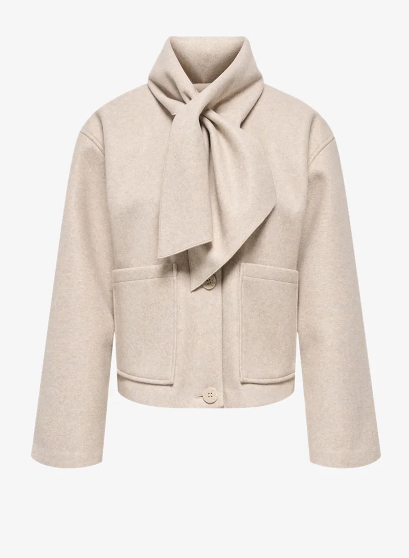 Only  Onlcarrie Scarf Jacket for Women | Best Price UAE