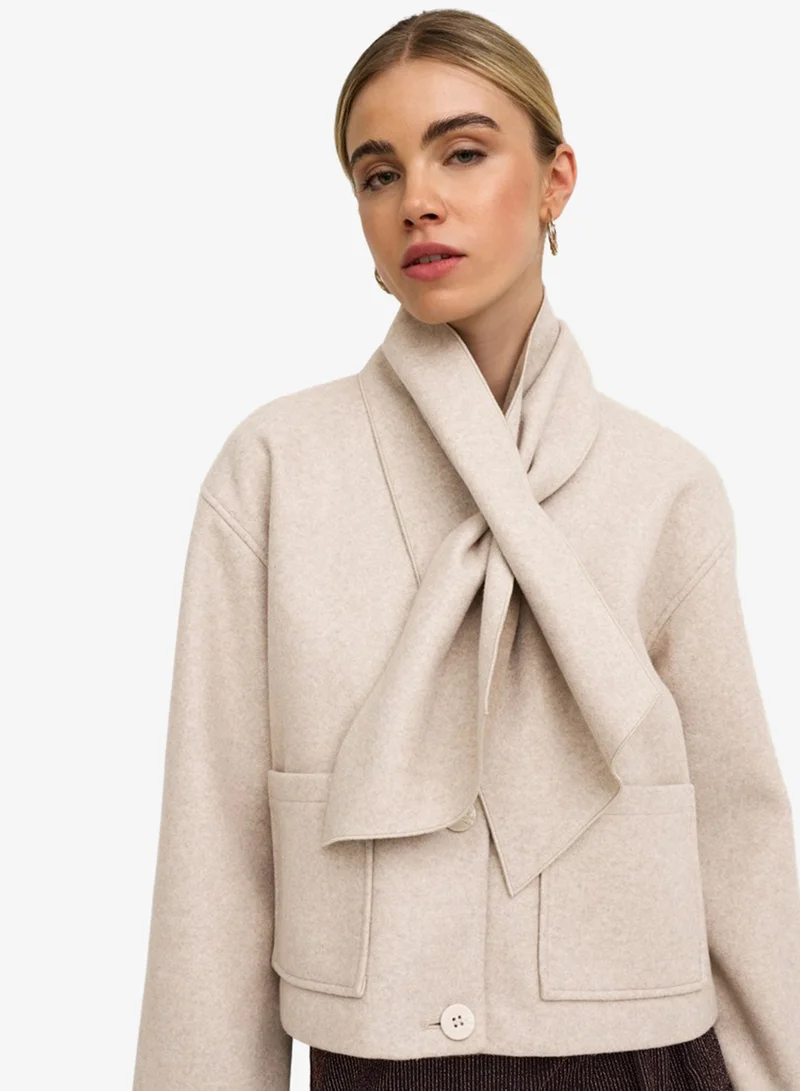 Only  Onlcarrie Scarf Jacket for Women | Best Price UAE