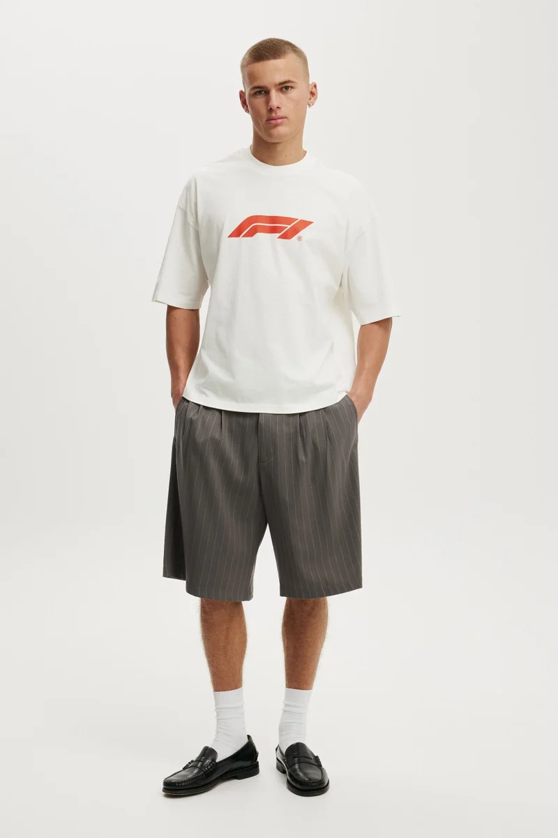 كوتون اون CROPPED FIT LICENSE T-SHIRT