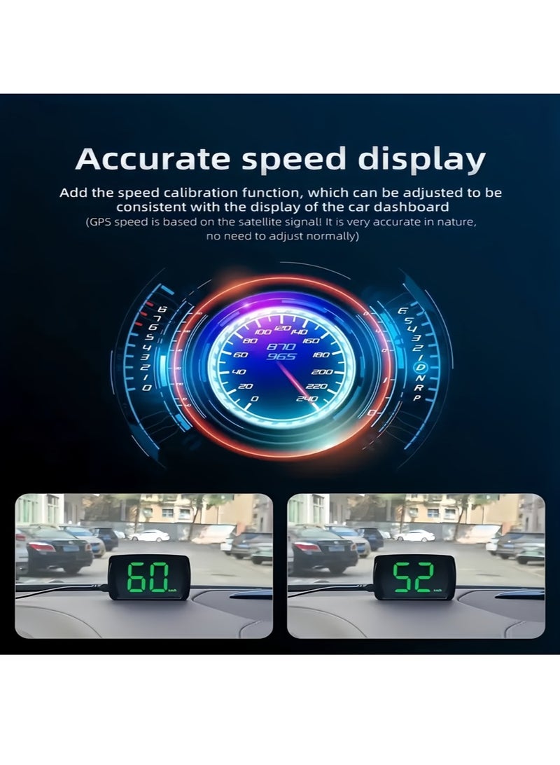 Car High Definition Headsup Display Speedometer - Image 3