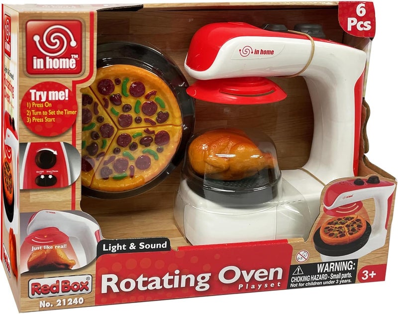 redbox LIGHT & SOUND ROTATING OVEN PLAYSET - Image 1