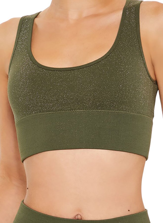 FOREVER 21 Active Seamless Glitter Sports Bra  - Image 5